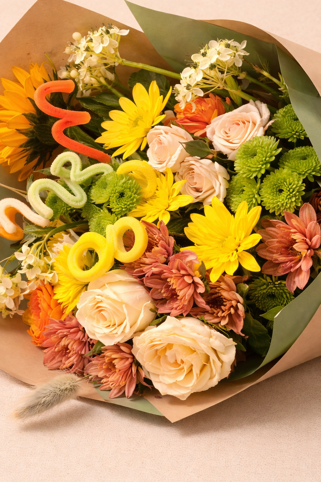 Sunny Meadow - Mixed Flower Bouquet