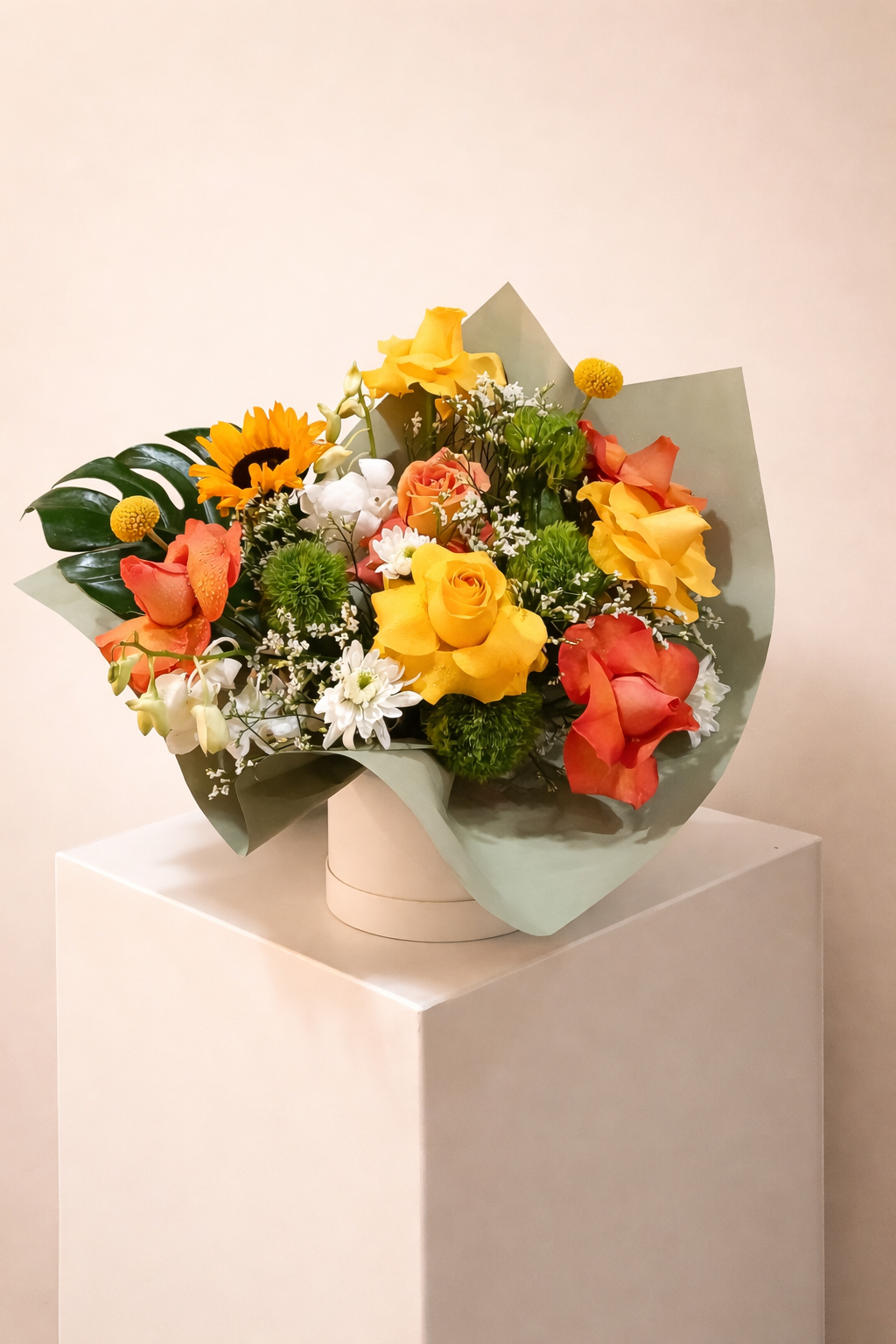 Color Therapy Box Arrangement