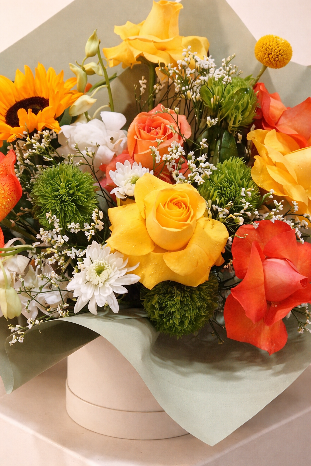 Color Therapy Box Arrangement