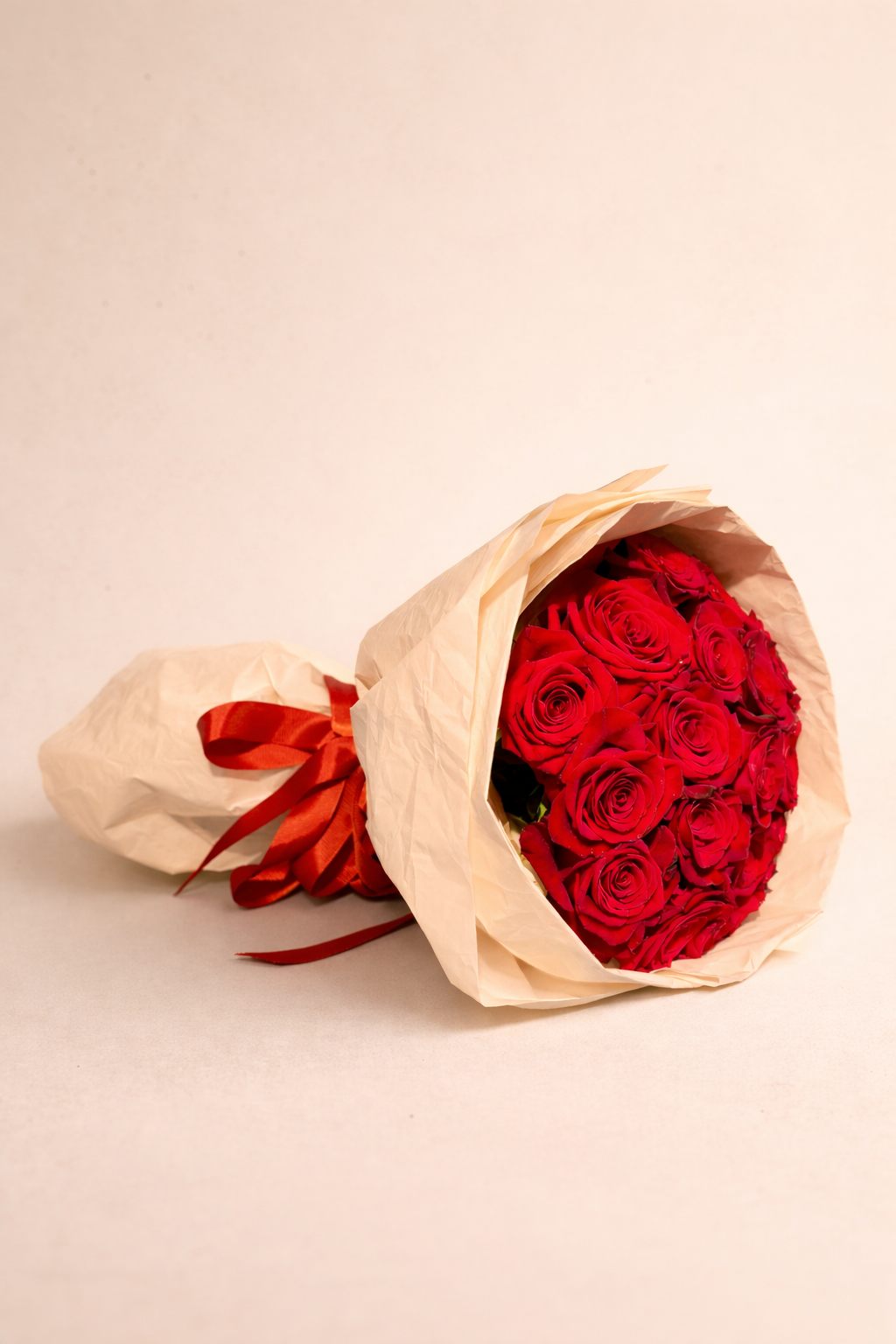Classic Love - 15 Premium Red Roses Bouquet