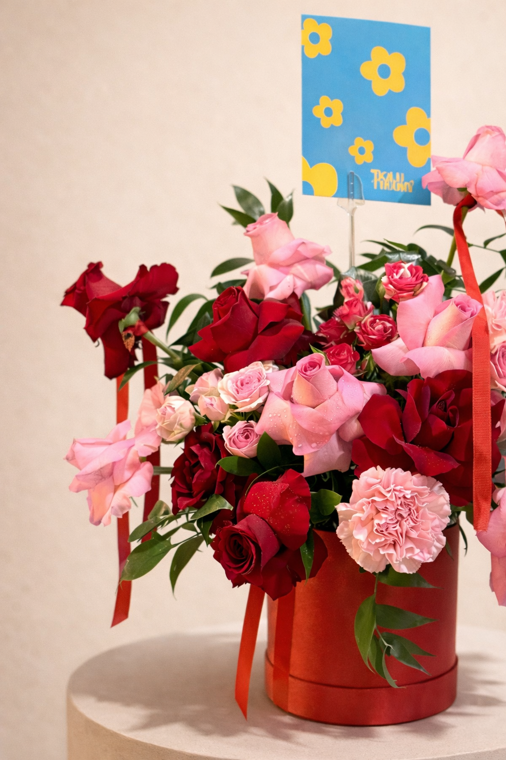 Loving Heart - Roses Variety Box Arrangement