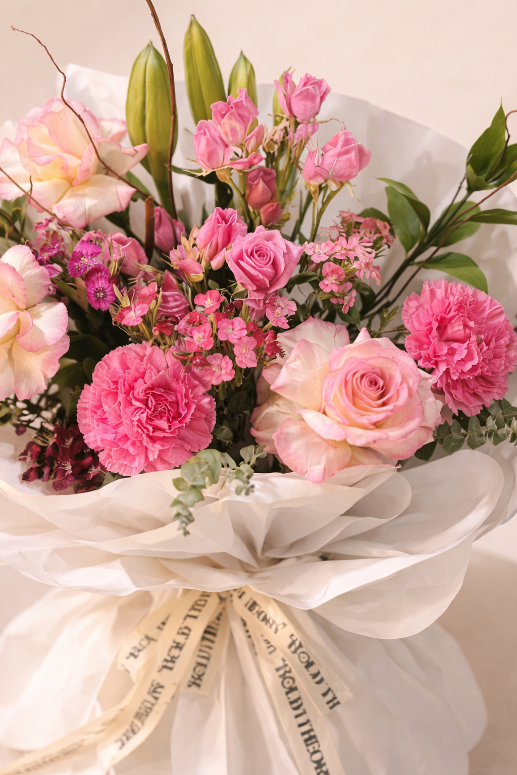 Pink Garden Elegance - Bouquet