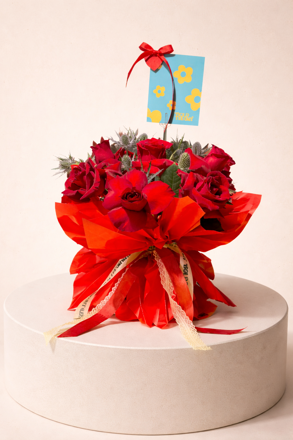 Lady in Red - Red Rose Boutique Bouquet