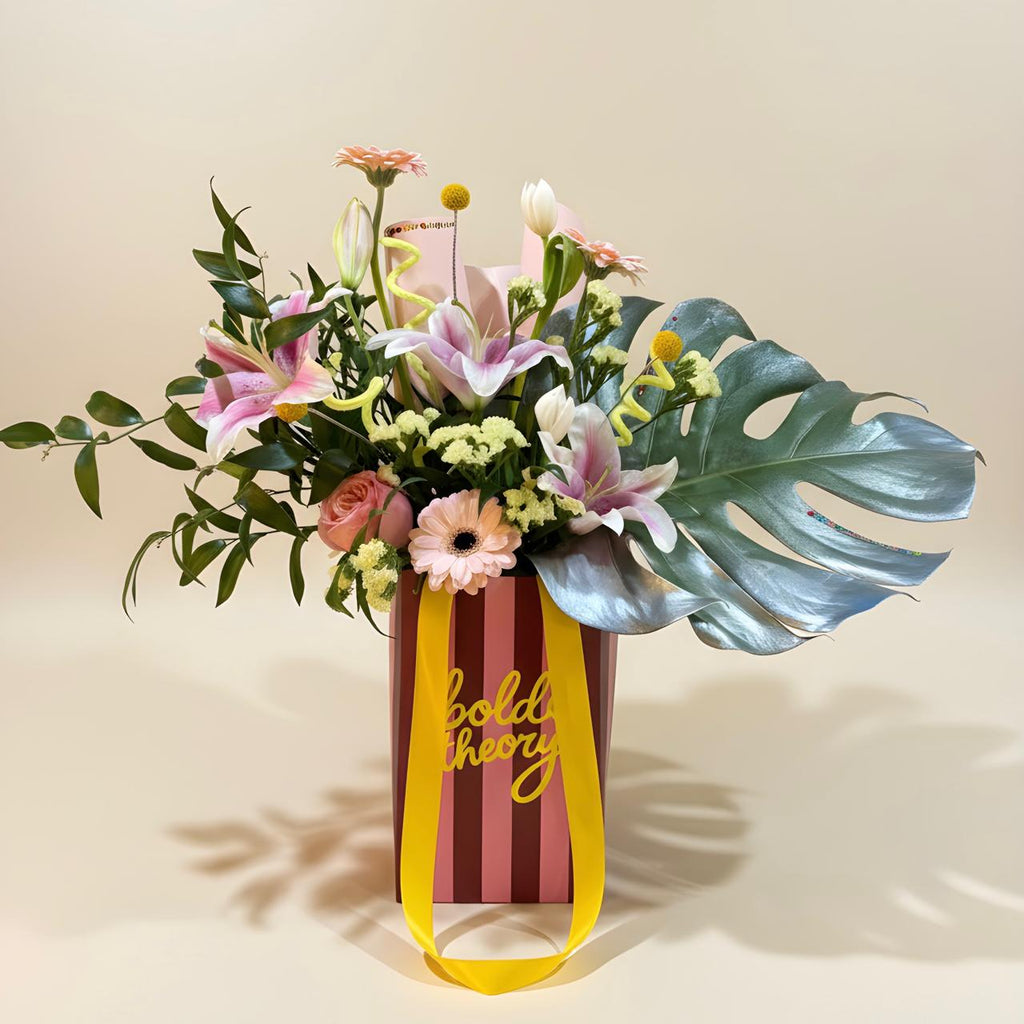Lily’s Lush Pink Lily & Gerbera Bouquet