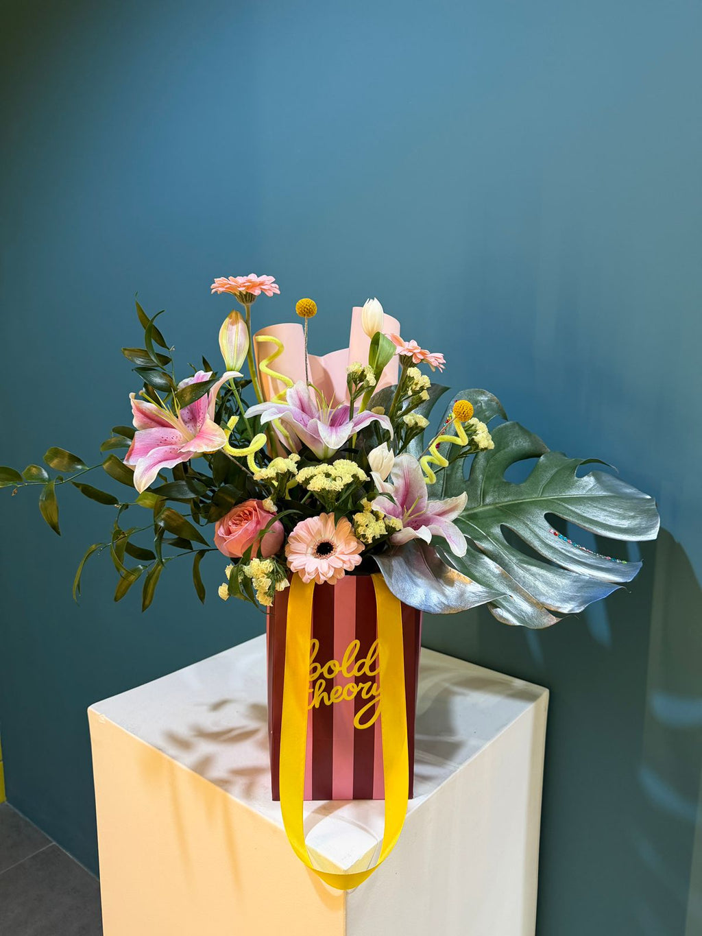Lily’s Lush Pink Lily & Gerbera Bouquet