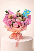 Pink Butterfly - Playful Floral Bouquet