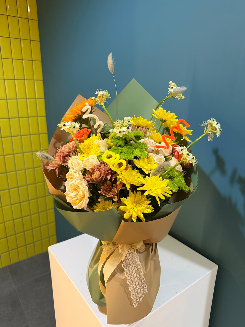 Sunny Meadow - Mixed Flower Bouquet