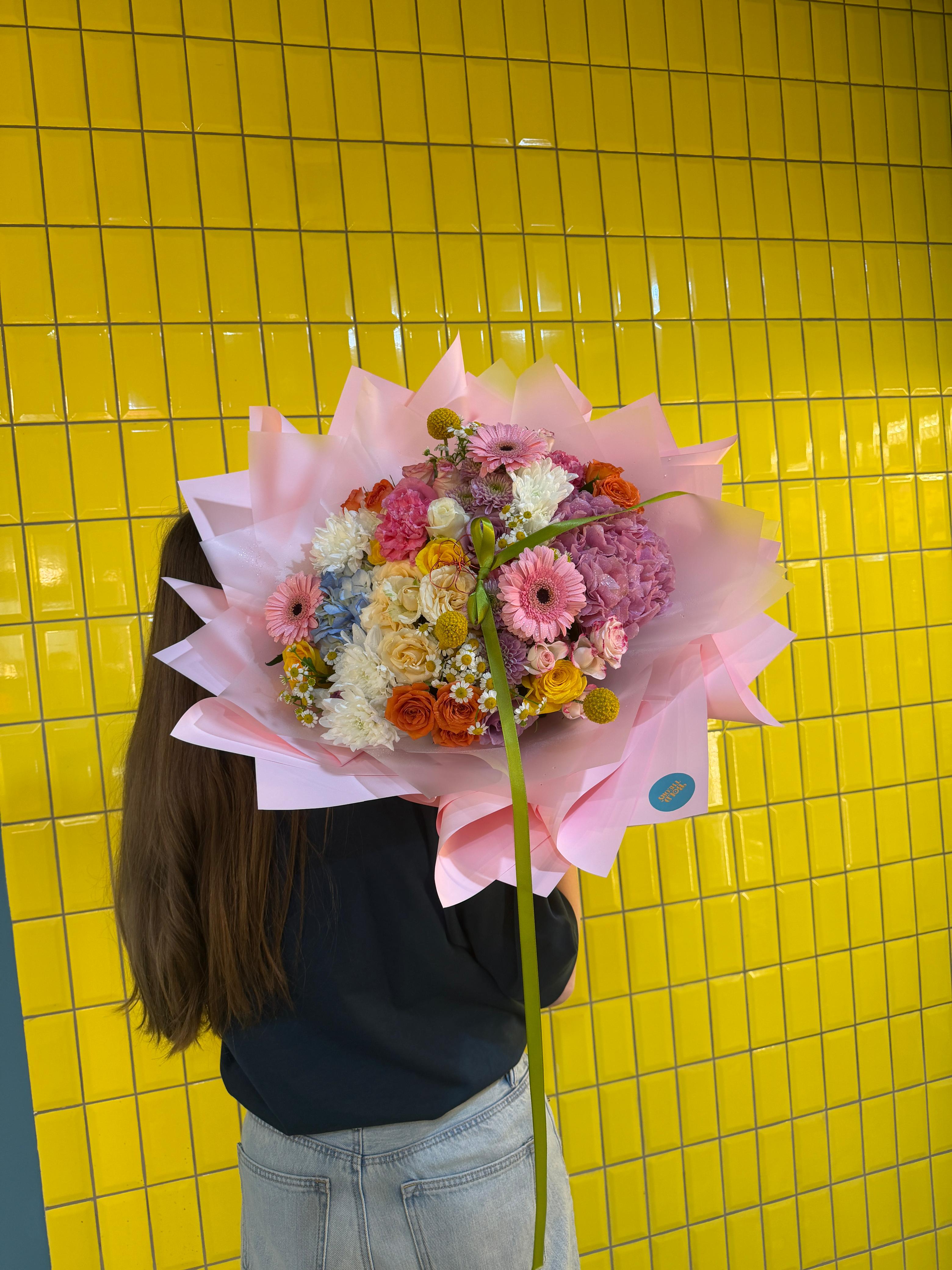 Pink Giant Celebration - Large Bouquet