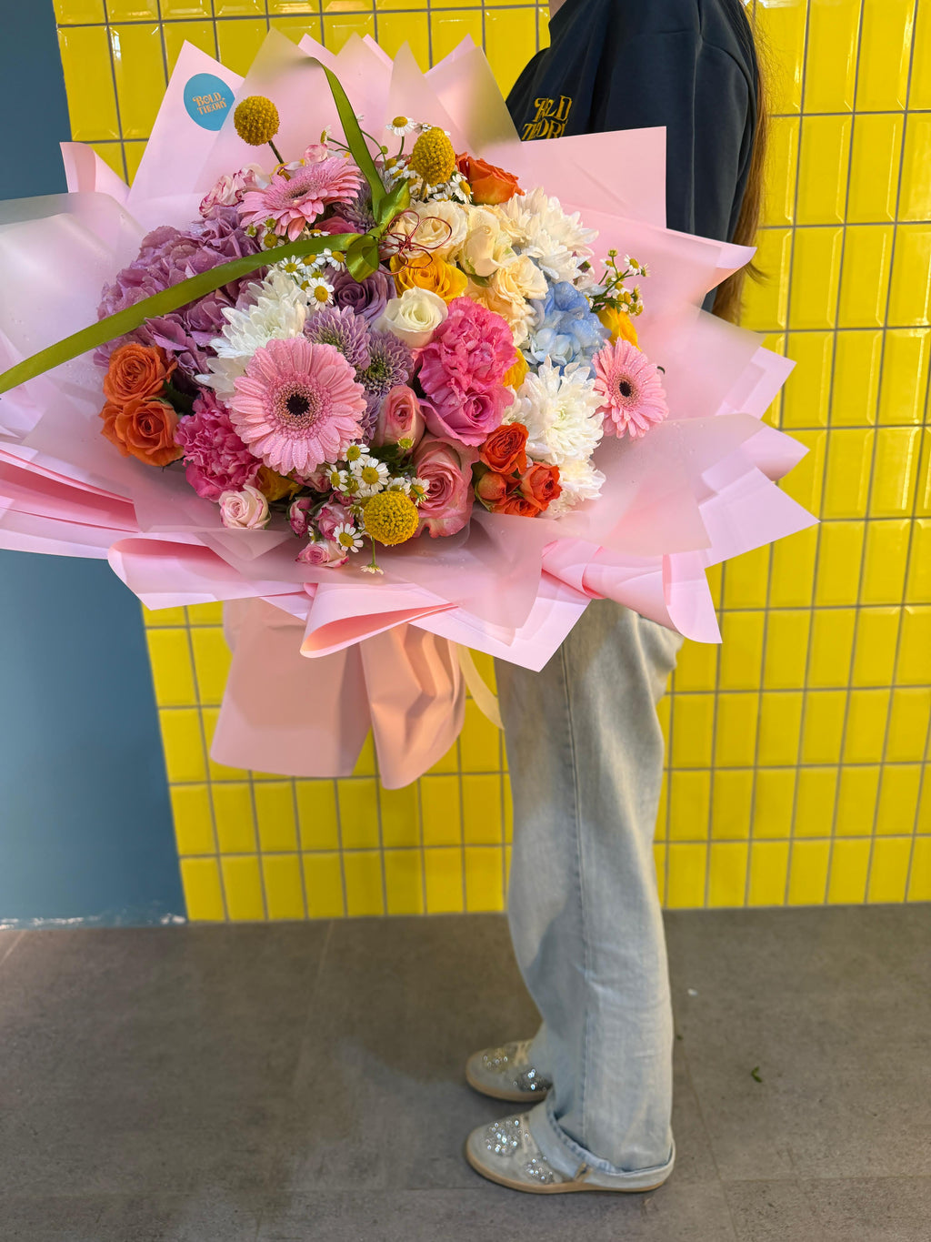 Pink Giant Celebration - Large Bouquet