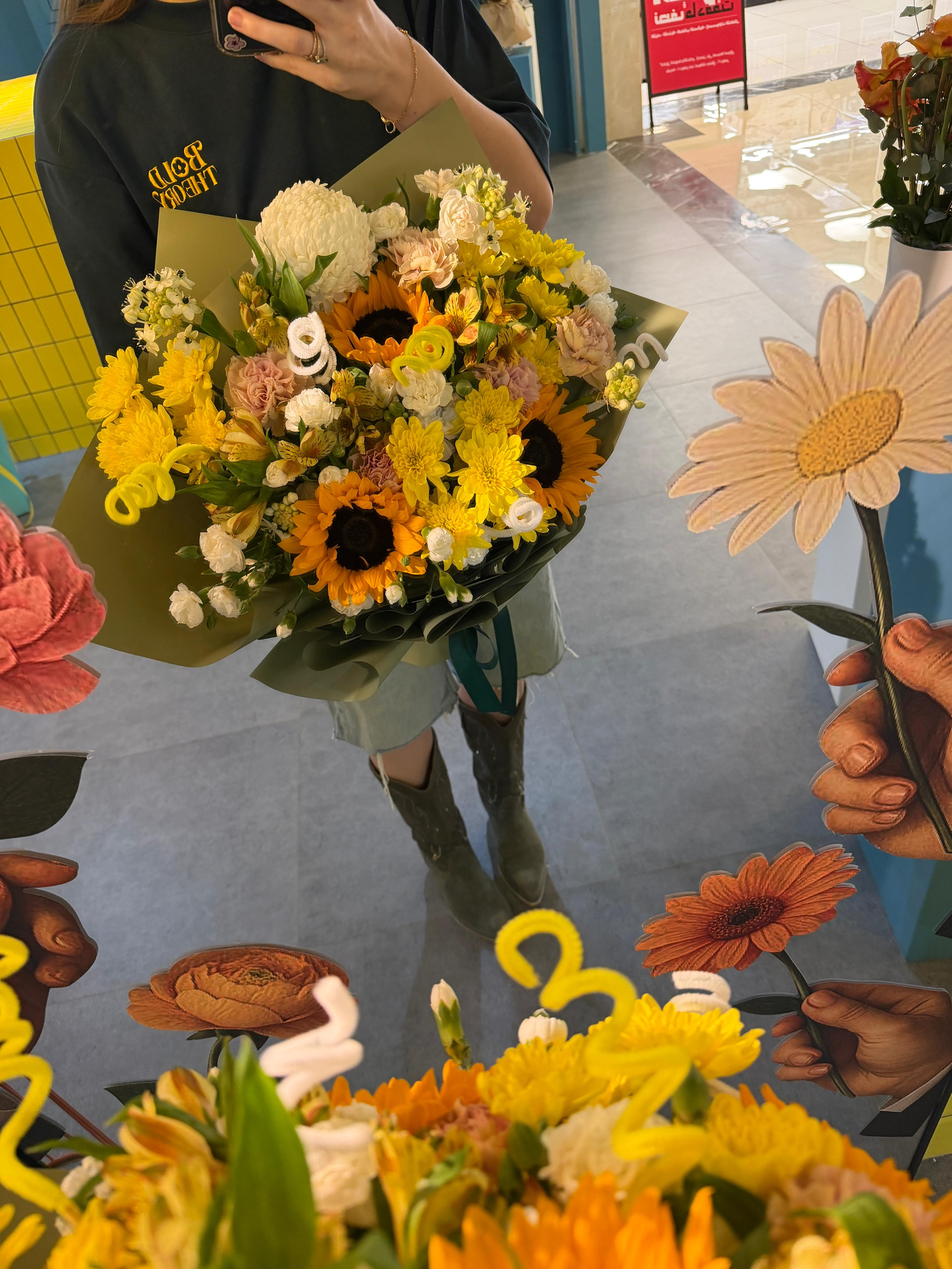 Love Letter - Mixed Flowers Bouquet